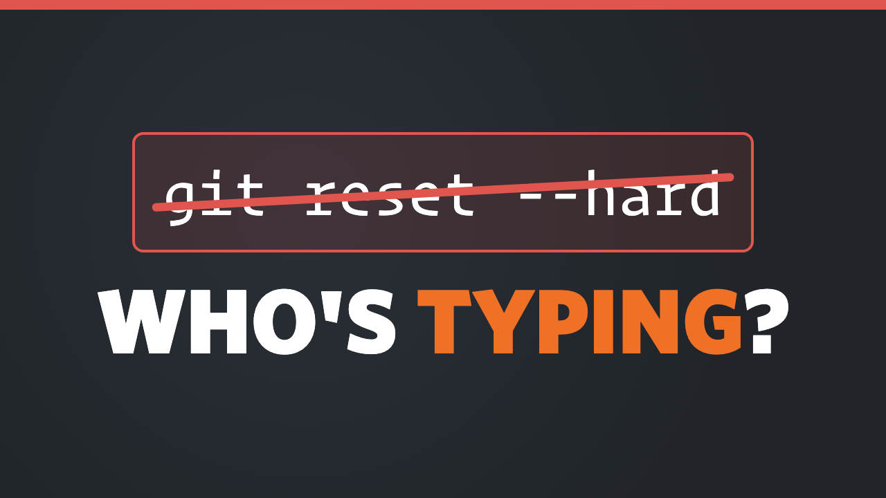 Git When You're Not Typing