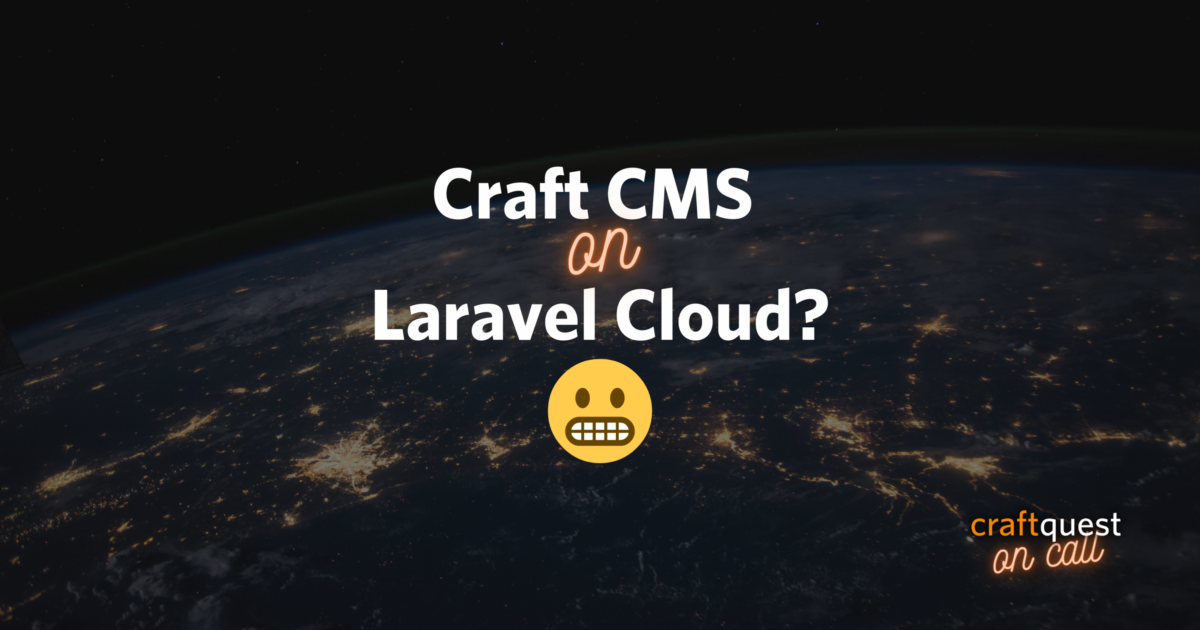 How to Run Craft CMS on Laravel Cloud | CraftQuest