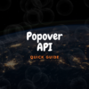 Popover API Quick Guide